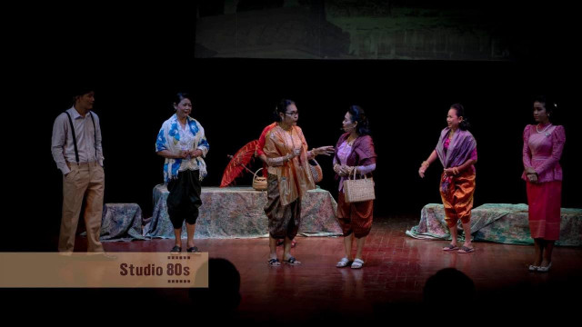 The Famed Cambodian Novel “Phka Sropon” (the faded flower) Performed on Stage 