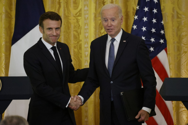 Biden, Macron close ranks on Russia during state visit