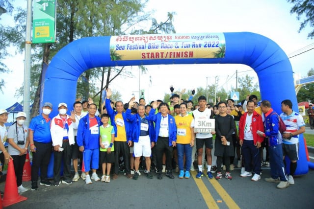 Sea Festival Kicks Off in Sihanoukville with Fun Run 