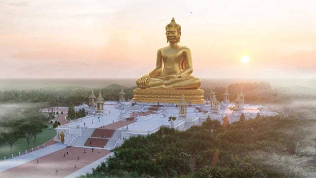 Cambodia S Tallest Statue Of The Buddha To Be Built On Top Of A   1671347654cpln4 Ff 1 