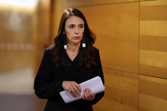 New Zealand PM Ardern announces she will resign next month