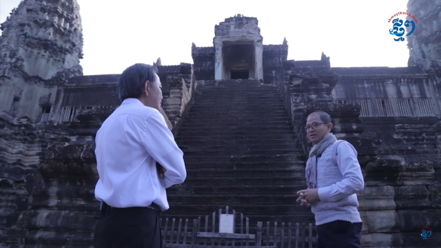 The Special Engineering Behind the Angkor Wat staircases