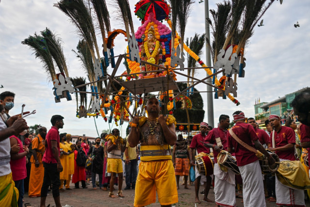 Piercings and prayer: Malaysian Hindus celebrate Thaipusam