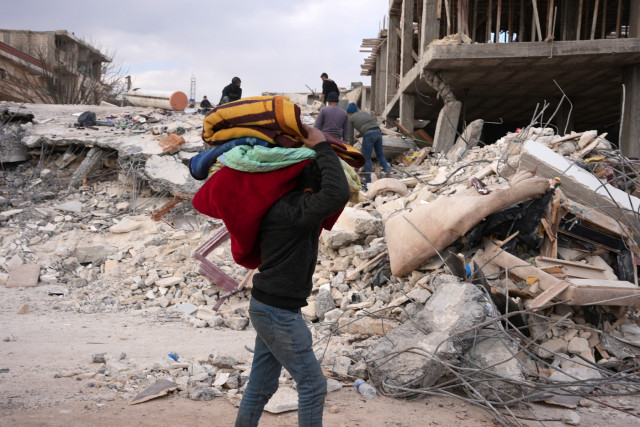 UN urges 'immediate ceasefire' in Syria to help quake aid