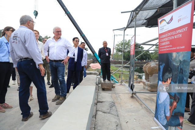 German President Arrives in Cambodia for First-Ever Visit