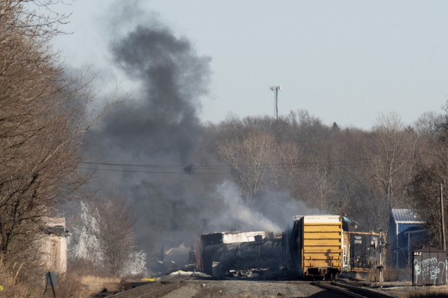 Biden admin seeks to reassure public after toxic US train derailment