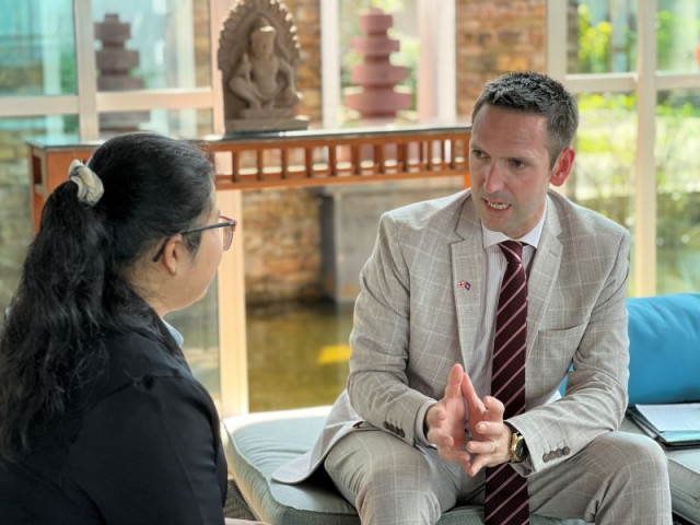 UK Envoy Builds on Cambodia Relationship