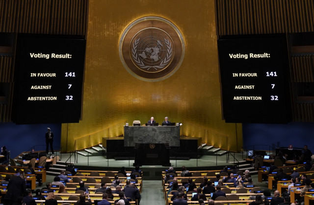 UN demands Russia withdraw from Ukraine