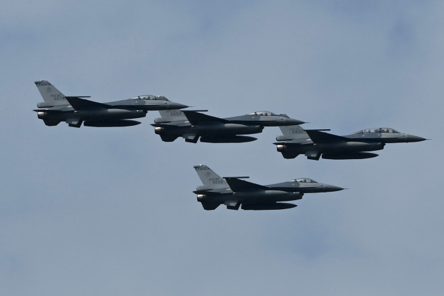 US selling Taiwan $619 mn worth of F-16 munitions