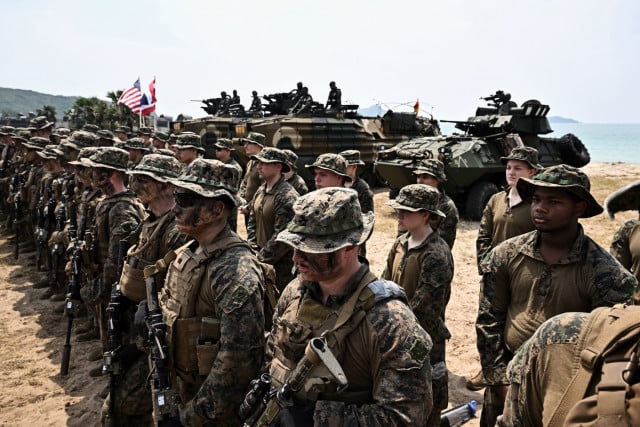 Over 6,000 US troops in Thailand for war games