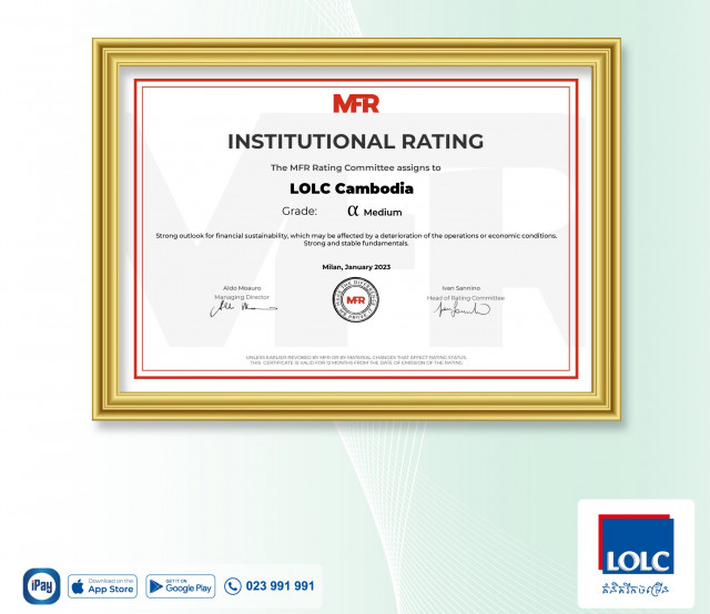 LOLC (Cambodia) Continues to Score a Strong Social and Institutional Rating for 2023