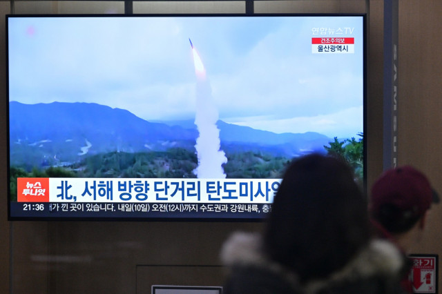 North Korea fires ballistic missile ahead of US-South Korea drills