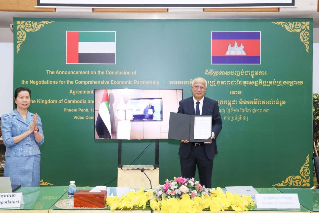 Cambodia to Expand Trade to UAE through a Comprehensive Economic Partnership