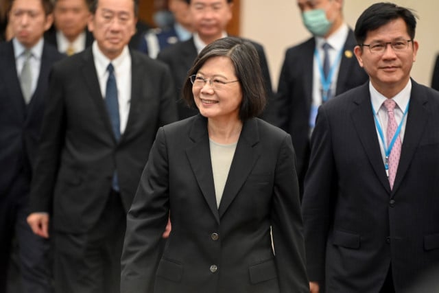 Taiwan president in US for visit that has China threatening reprisal