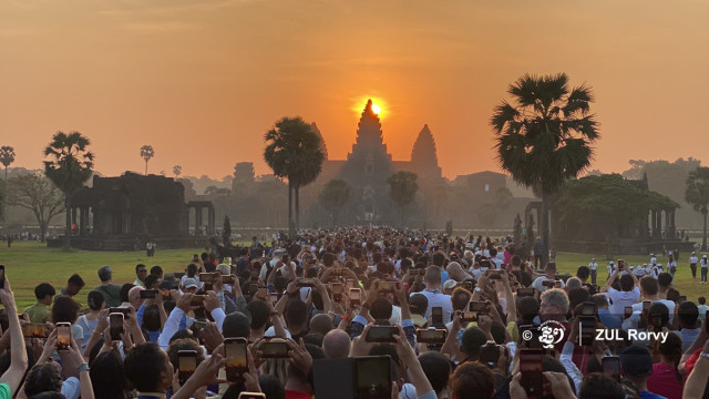Int'l Tourists to Cambodia's Famed Angkor up Sharply in Q1