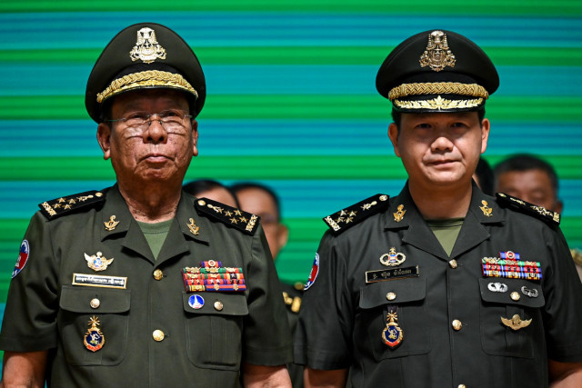 Cambodia PM Hun Sen's Son Becomes Four-star General