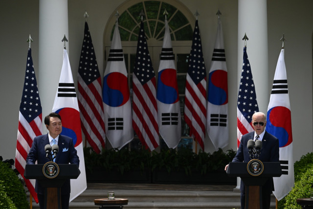 Biden, Yoon Warn North Korea of Nuclear Response to Any Attack