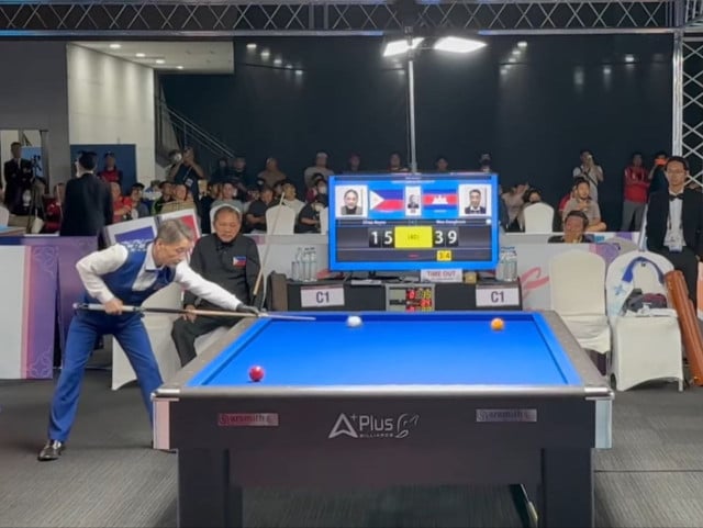 Cambodian Kicks Philippines Legend out of Billiards Competition