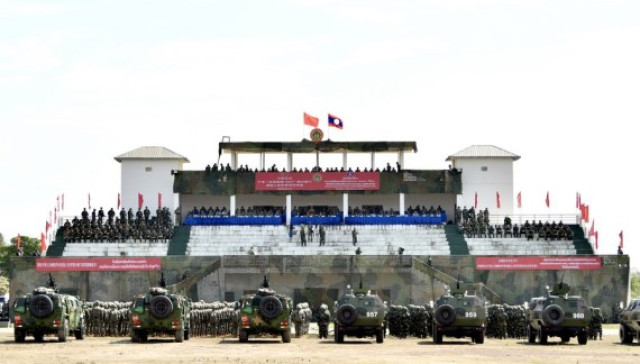 China, Laos Hold Joint Military Drill in Laos
