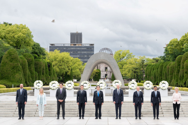G7 Leaders Visit Hiroshima Memorial in Shadow of New Threats
