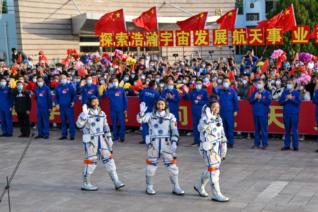 China Launches Mission with First Civilian to Space Station
