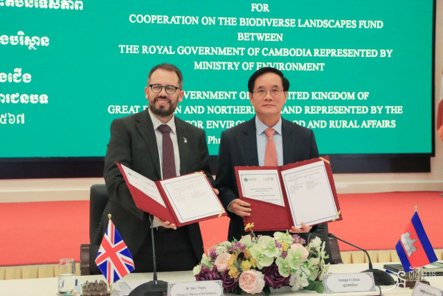 Cambodia-UK Sign Environment and Livelihoods Pact 