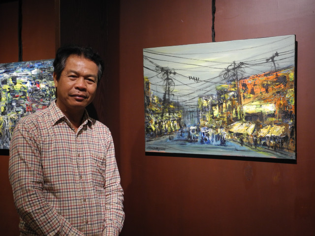 Chhim Sothy’s City Landscapes: Where Past and Future Neighborhoods Merge in the Present 