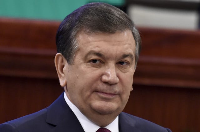 Uzbekistan's leader poised for landslide victory in presidential election