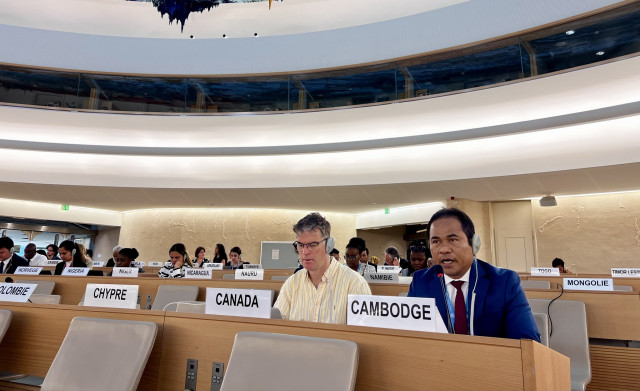 Cambodia’s UN Representation Lists Human Rights Achievements 