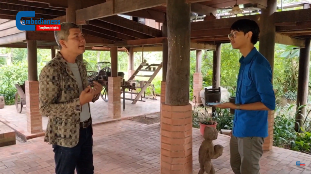 The New Life of a Century-Old Khmer Wooden House in Siem Reap