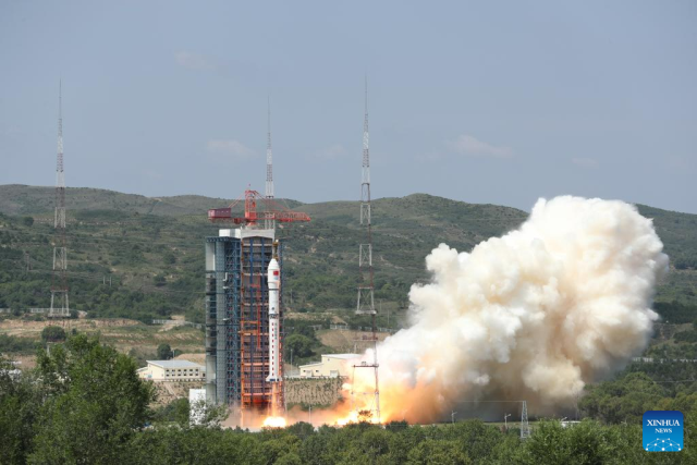 China sends four satellites into space