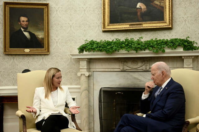 Biden Welcomes Staunch US Ally Meloni to Talk China, Ukraine