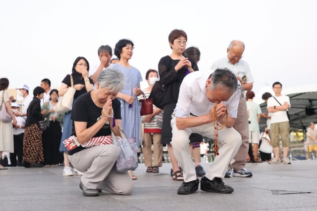 Japan condemns Russia nuclear threat on Hiroshima anniversary