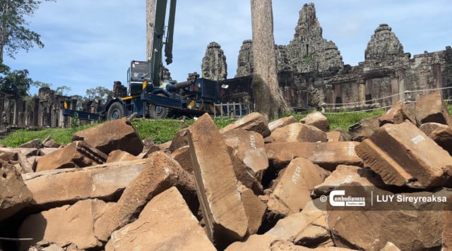 Restoring the Ponds of the Temple with the Iconic Faces