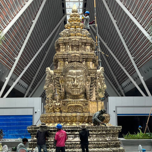 The New Airport’s 4-Face Brahma to Welcome Tourists from all Directions