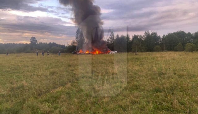 Mercenary Leader Yevgeny Prigozhin is Presumed Dead after a Plane Crash Outside Moscow