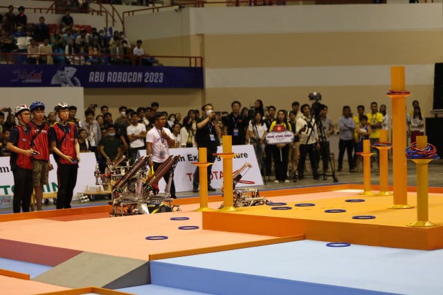 ABU Asia-Pacific Robot Contest Held in Cambodia