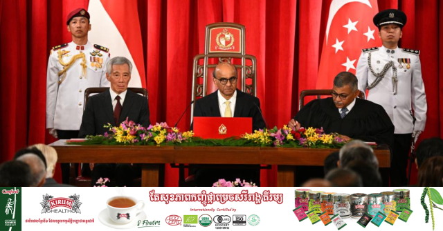 Tharman Shanmugaratnam Sworn in as Singapore's President