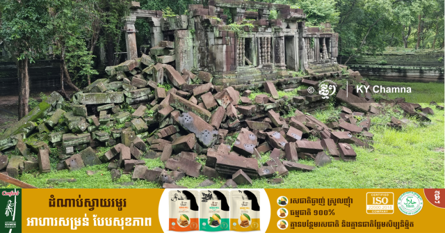 Gloomy and Soaky, the Beng Mealea Temple Emerges in all its Hidden Beauty