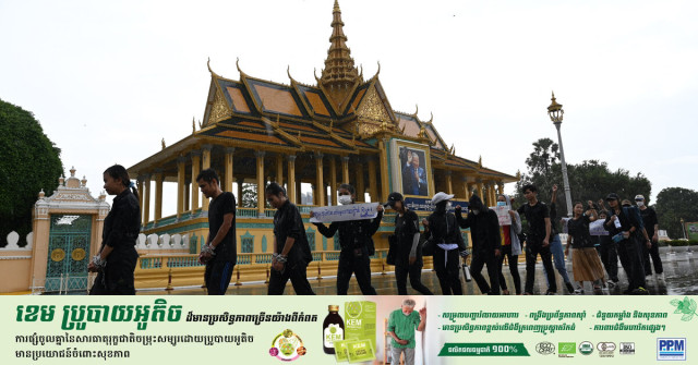 Cambodian Activists Protest Against Sweden Award Travel Ban