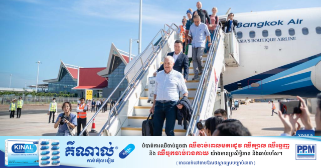 High hopes for Cambodia's Touristic, Economic Growth as Chinese-invested Airport Starts Operation