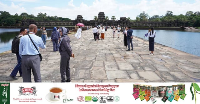 Foreign Tourists to Cambodia's Famed Angkor on Rise