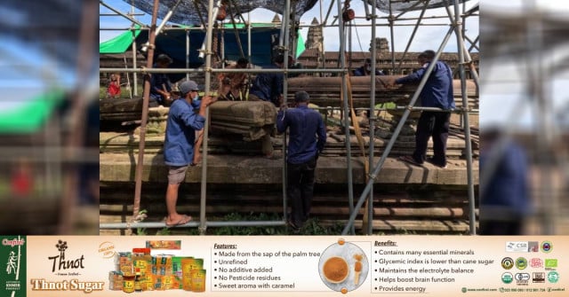 Angkor Wat's Naga Balustrade Restoration to be Completed this Month