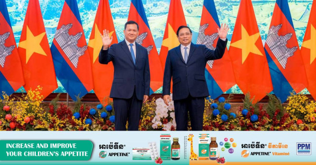Hun Manet and Pham Minh Chinh Vow to Deepen Cooperation