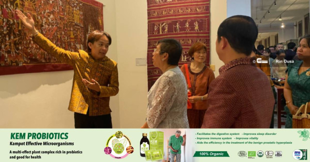 Hol Pidan Exhibition Shows Khmer Handicraft 