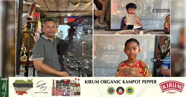 Leather Craftsman Offers Free Training to Underprivileged Children in Siem Reap