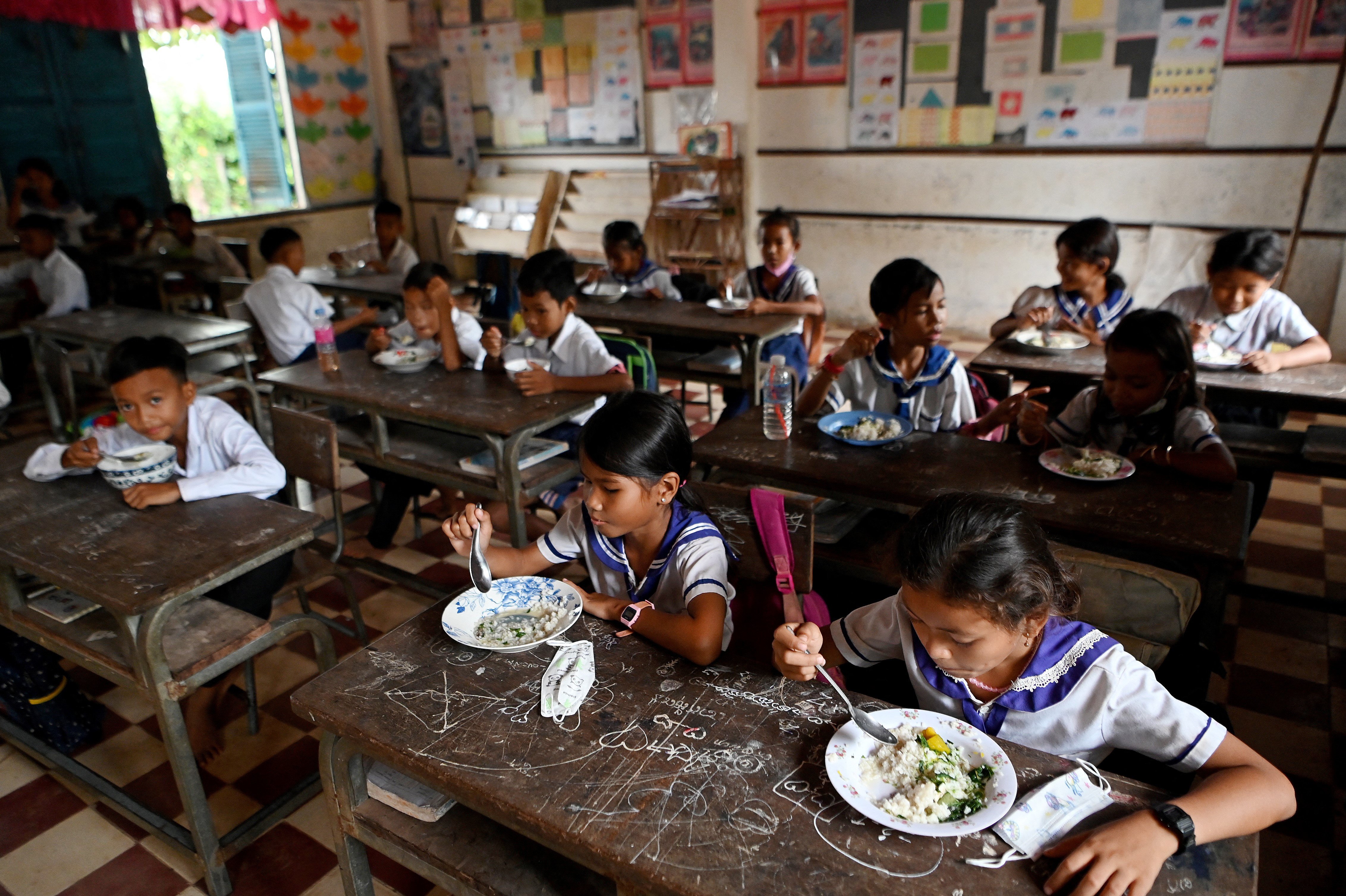 300,000 Students and Counting: Cambodia's School Feeding Success