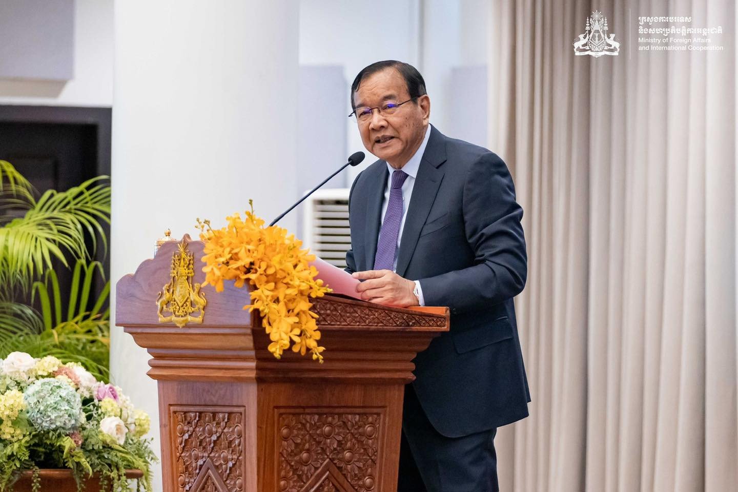 FM Spells out Cambodia’s Global Challenges