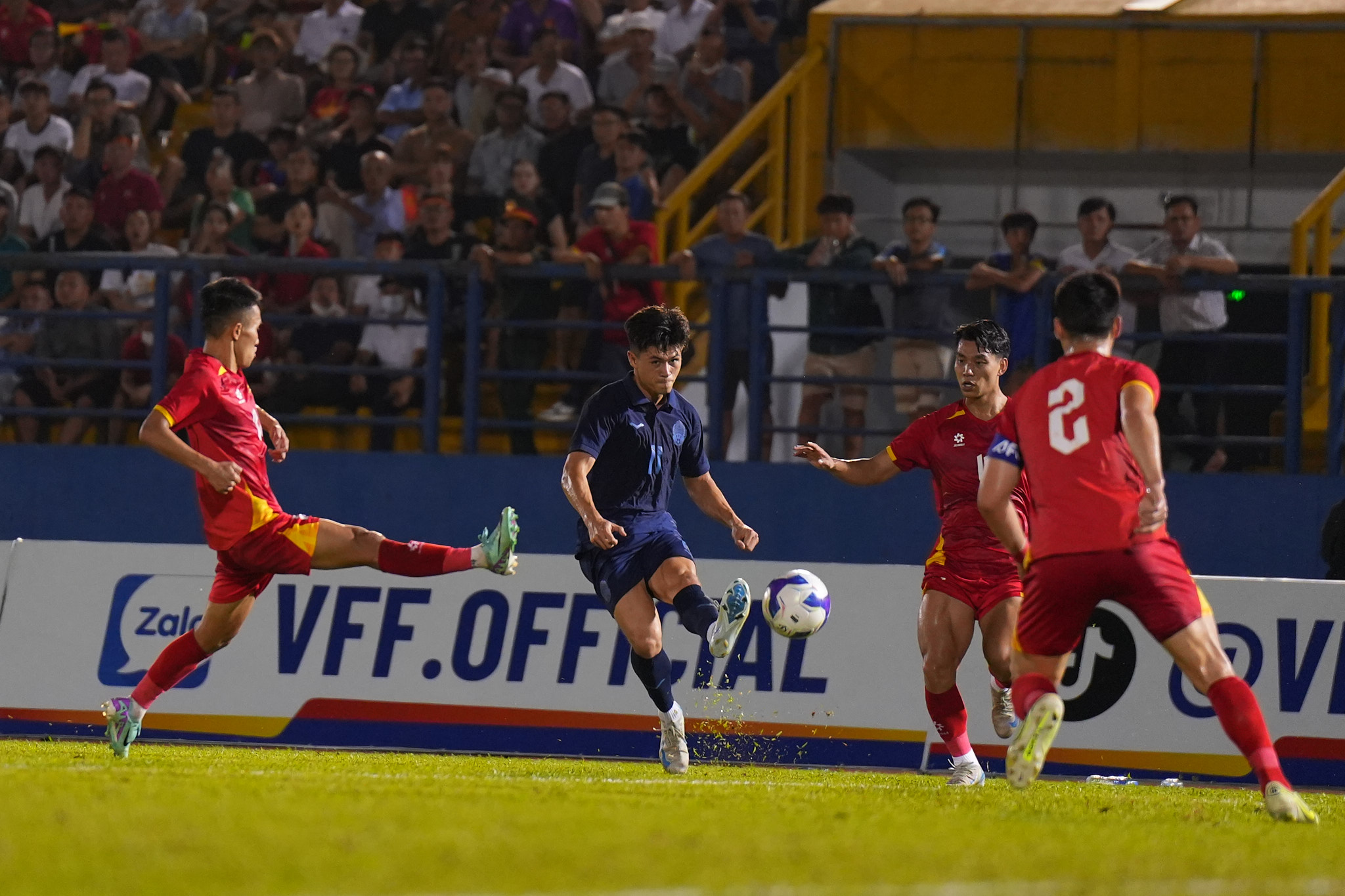 Cambodia Falls to Vietnam in Friendly