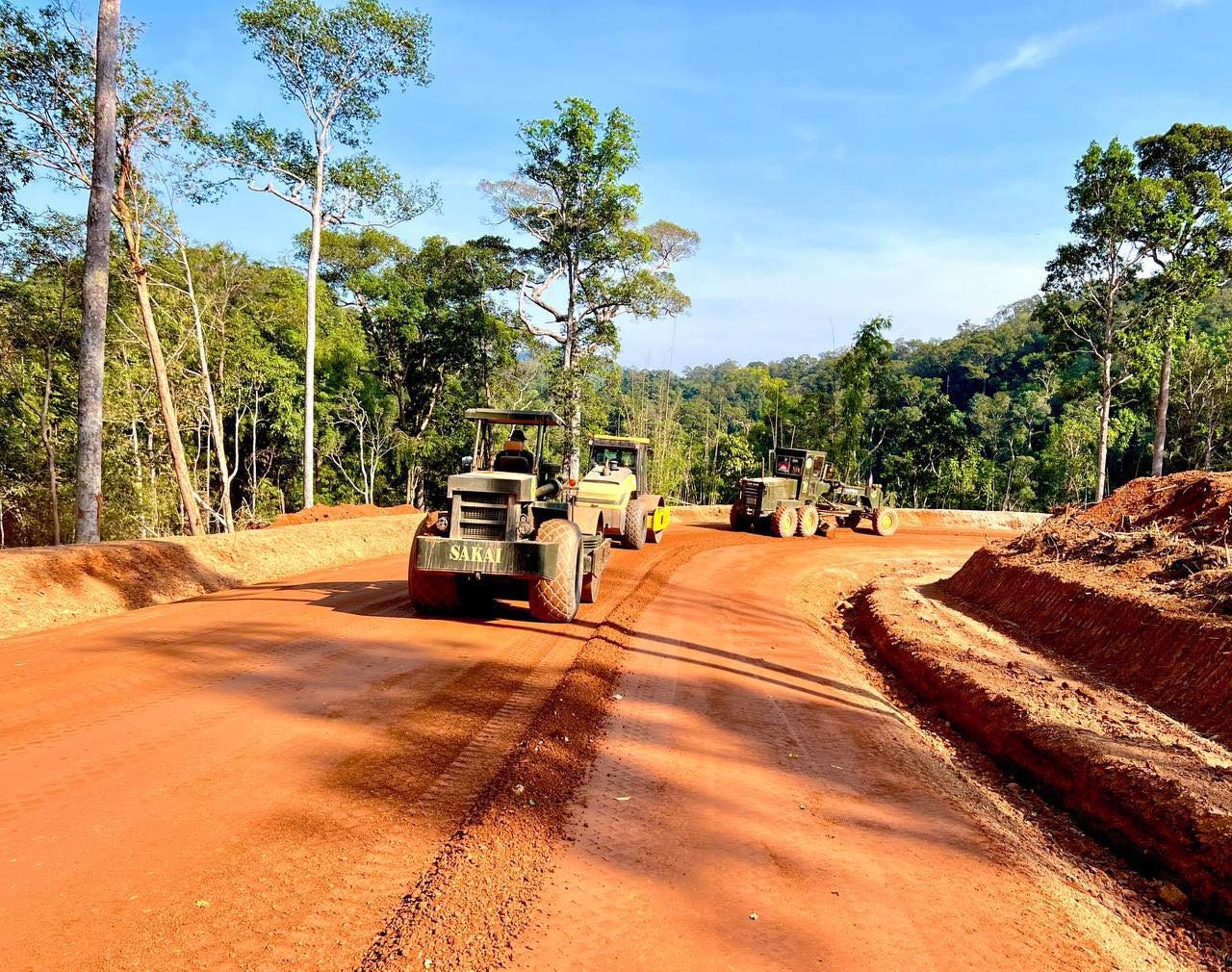 Border Ring Road Nearly 40% Complete